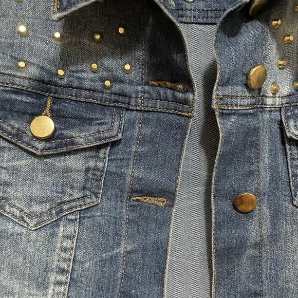Studded Denim Jacket - Picture 3 of 7